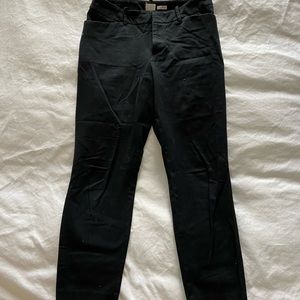 A New Day Black High Rise Skinny Leg Ankle Pants